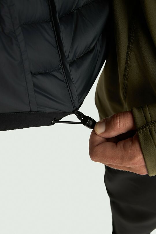 Lightweight down vest 6 | BLACK | Audimas