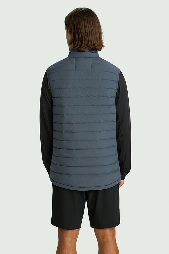 Lightweight down vest 4 | BLUE | Audimas