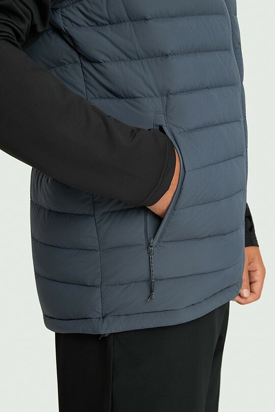 Lightweight down vest 5 | BLUE | Audimas