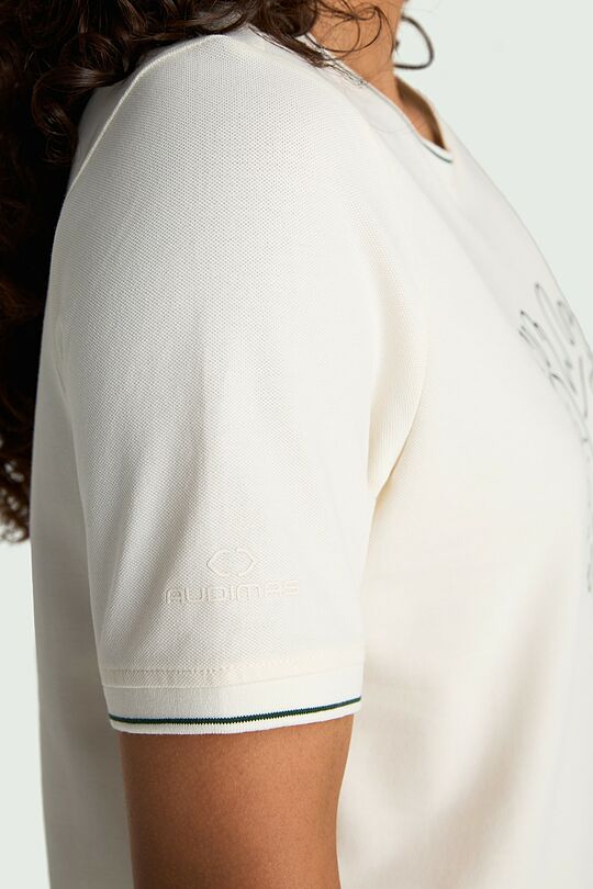 National collection pique T-shirt 3 | Cream | Audimas