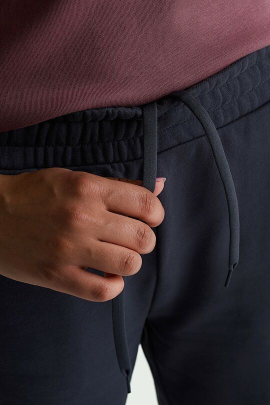Cotton French terry sweatpants 5 | GREY | Audimas