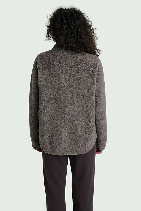Full-zip sherpa fleece jacket 2 | beige | Audimas
