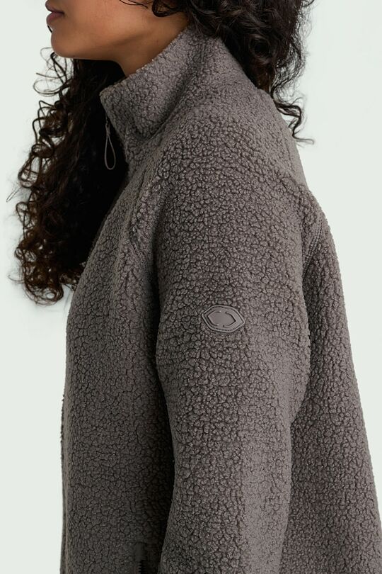 Full-zip sherpa fleece jacket 3 | beige | Audimas