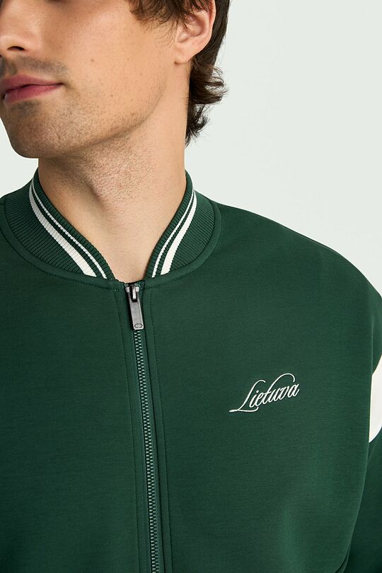 National collection bomber jacket 3 | GREEN | Audimas