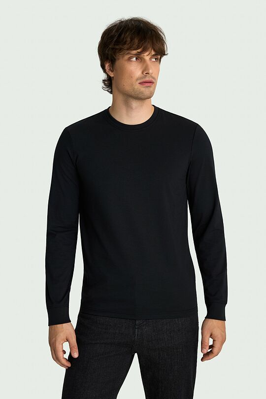 Long sleeve T-shirt 1 | BLACK | Audimas