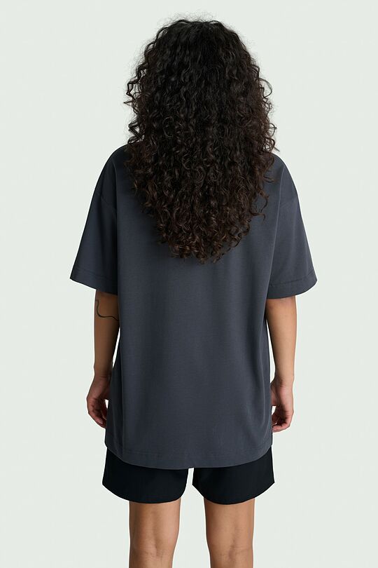 Cotton T-shirt "Grass Snake" 5 | GREY | Audimas