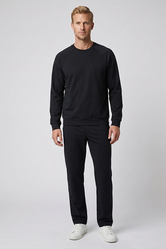 Crewneck sweatshirt 5 | BLACK | Audimas