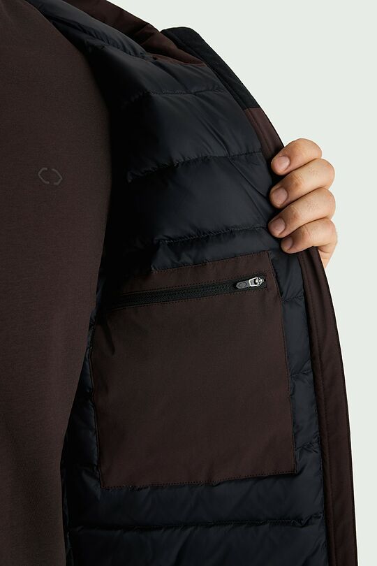 Down jacket with membrane 6 | BROWN | Audimas