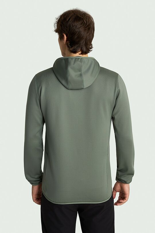 Outdoor full-zip hoodie 4 | GREEN | Audimas