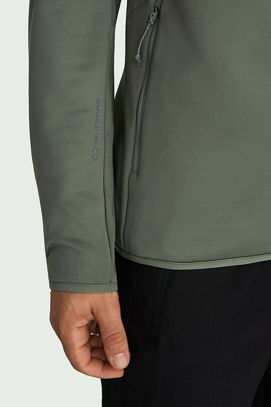 Outdoor full-zip hoodie 6 | GREEN | Audimas