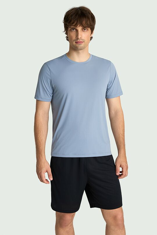 Lightweight synthetic T-shirt 1 | BLUE | Audimas
