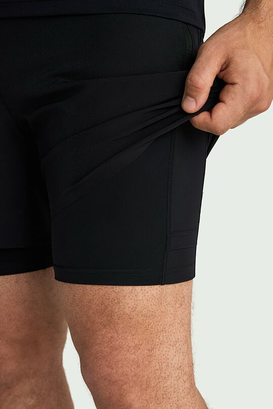 Shorts with inner shorts 3 | BLACK | Audimas