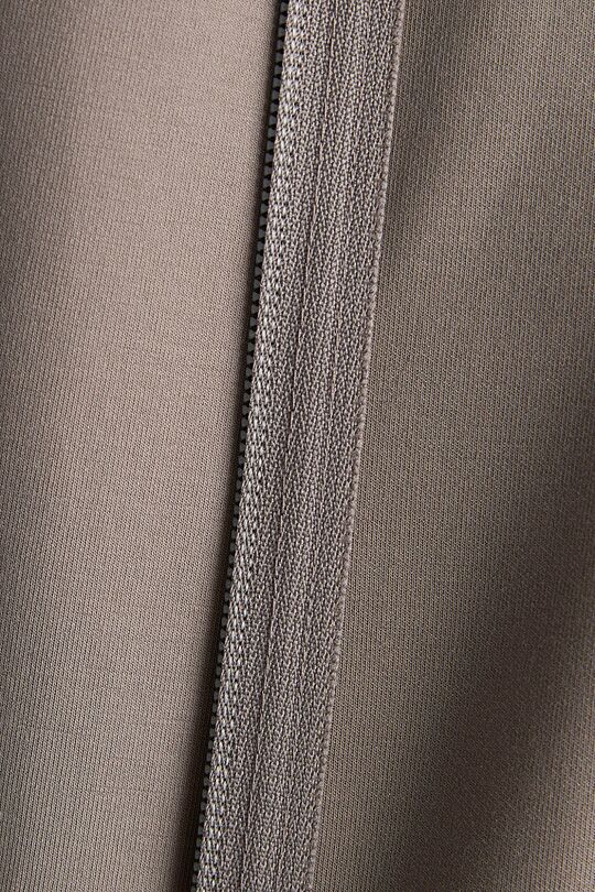 Cotton interlock bomber jacket 4 | GREY | Audimas