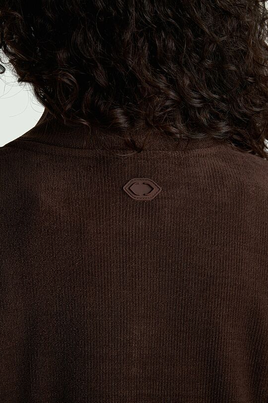 Velour bomber jacket 3 | BROWN | Audimas