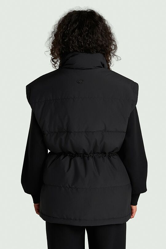 Oversized down vest 3 | BLACK | Audimas