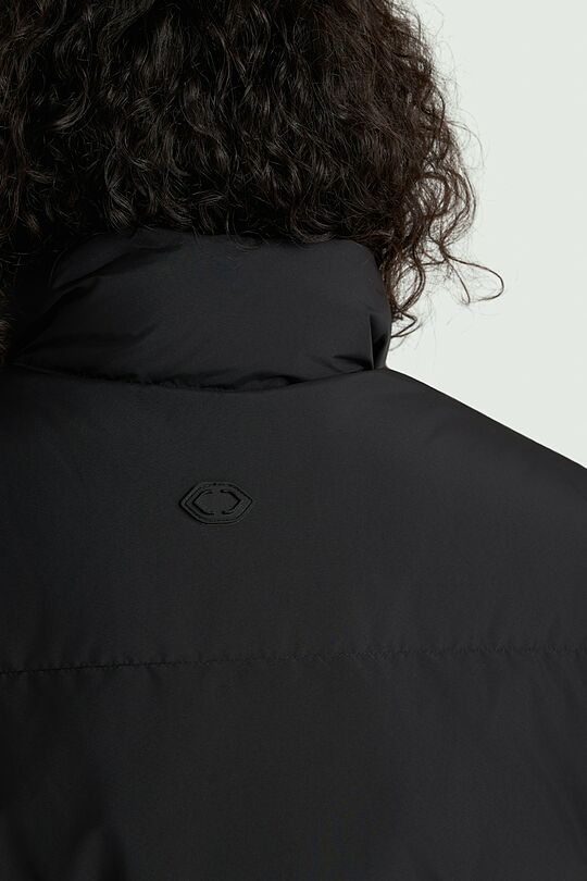 Oversized down vest 4 | BLACK | Audimas