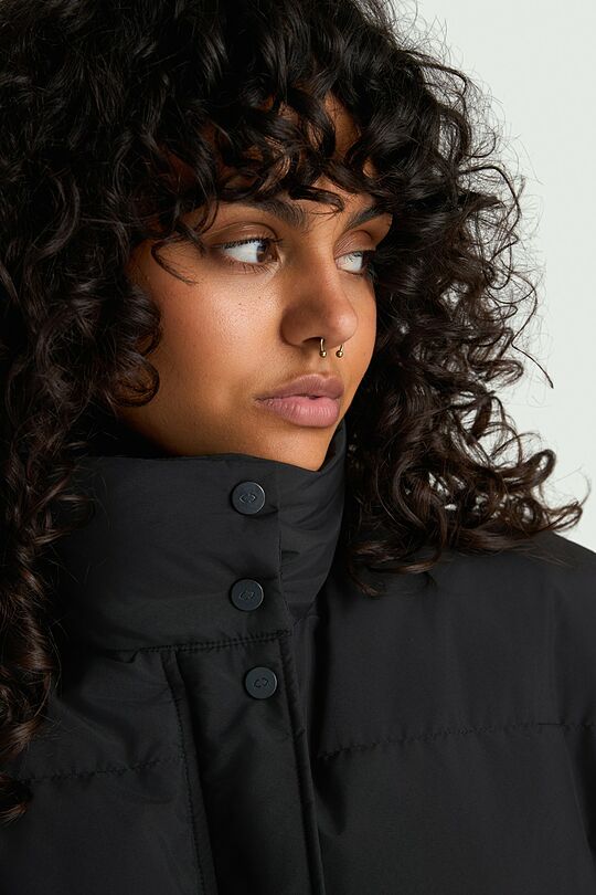 Oversized down vest 5 | BLACK | Audimas