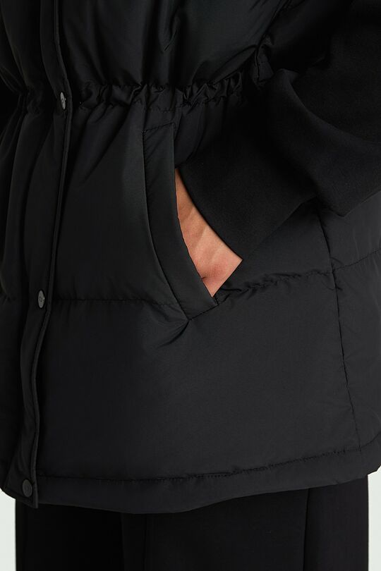 Oversized down vest 6 | BLACK | Audimas