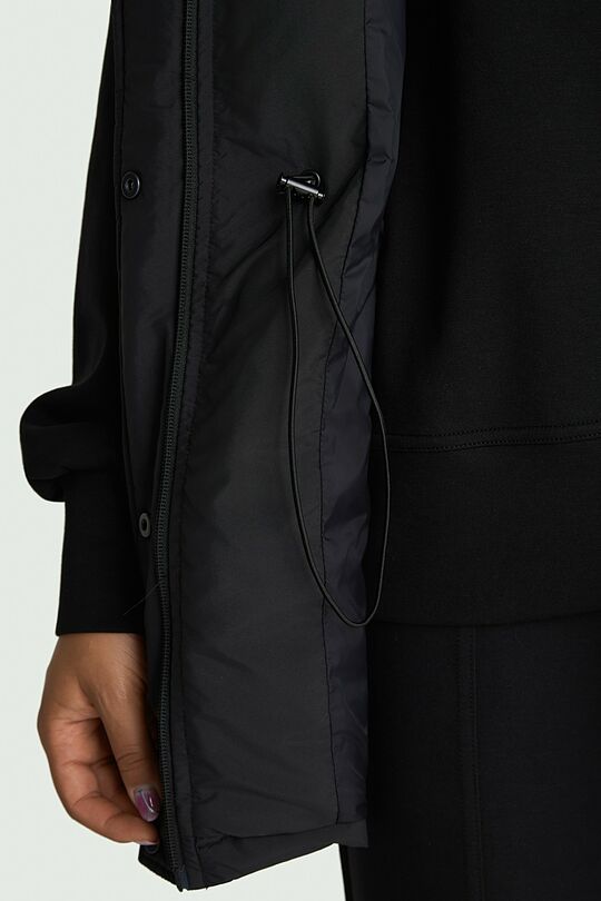 Oversized down vest 7 | BLACK | Audimas
