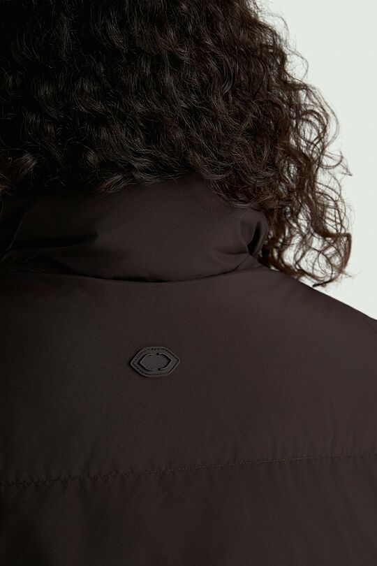Oversized down vest 4 | BROWN | Audimas