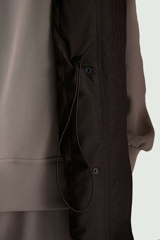 Oversized down vest 7 | BROWN | Audimas