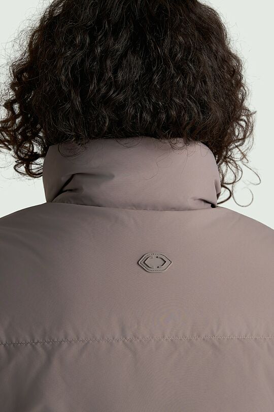 Oversized down vest 4 | Cream | Audimas