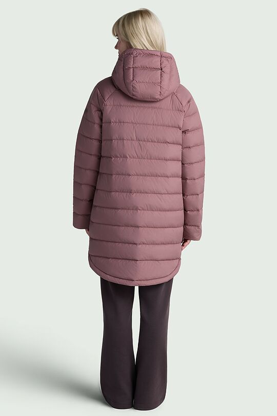 Short light down coat 2 | PINK | Audimas