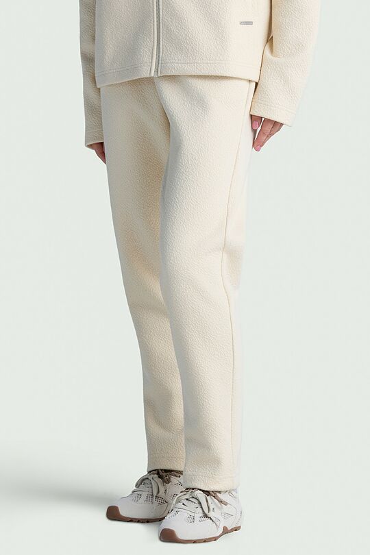 Textured tapered fit sweatpants 2 | Cream | Audimas