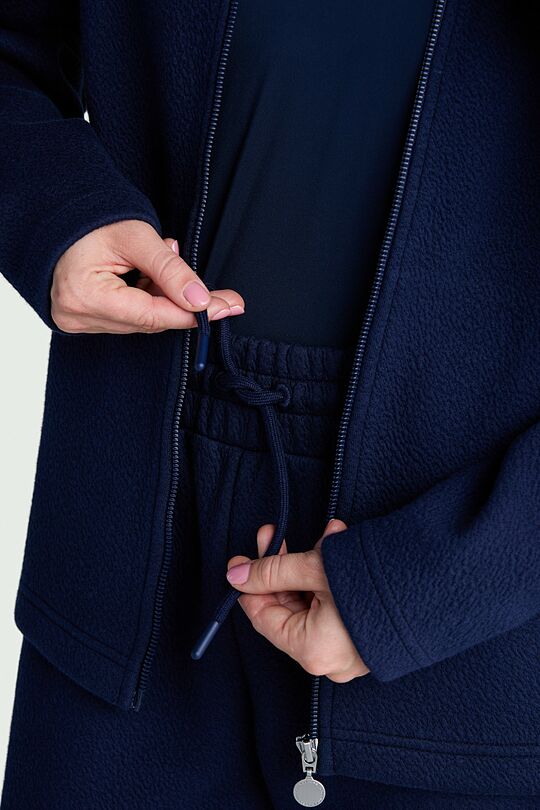 Textured tapered fit sweatpants 4 | BLUE | Audimas
