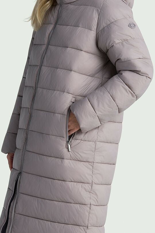Coat with synthetic insulation 4 | GREY | Audimas