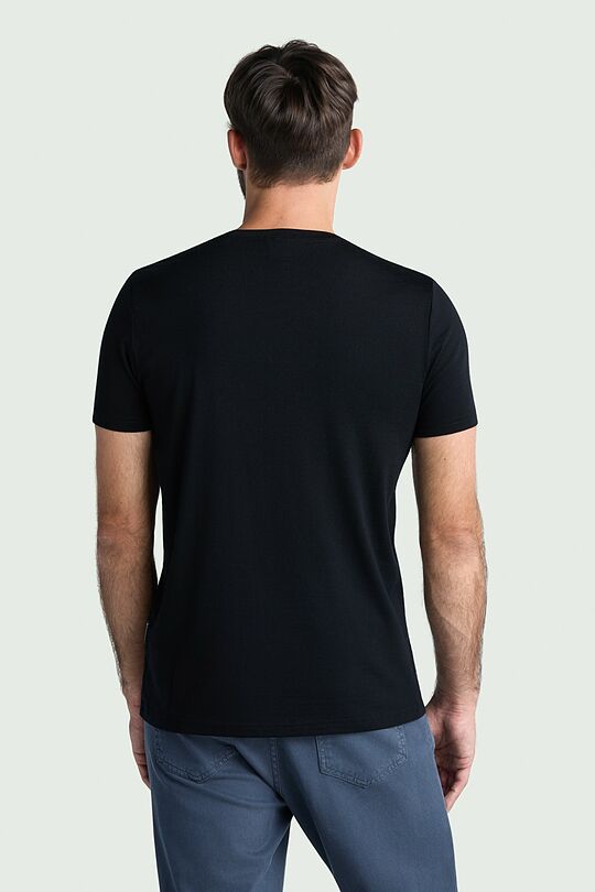 Lightweight merino wool T-shirt 2 | BLACK | Audimas