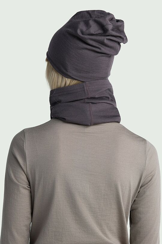 Lightweight merino wool beanie 4 | BROWN | Audimas