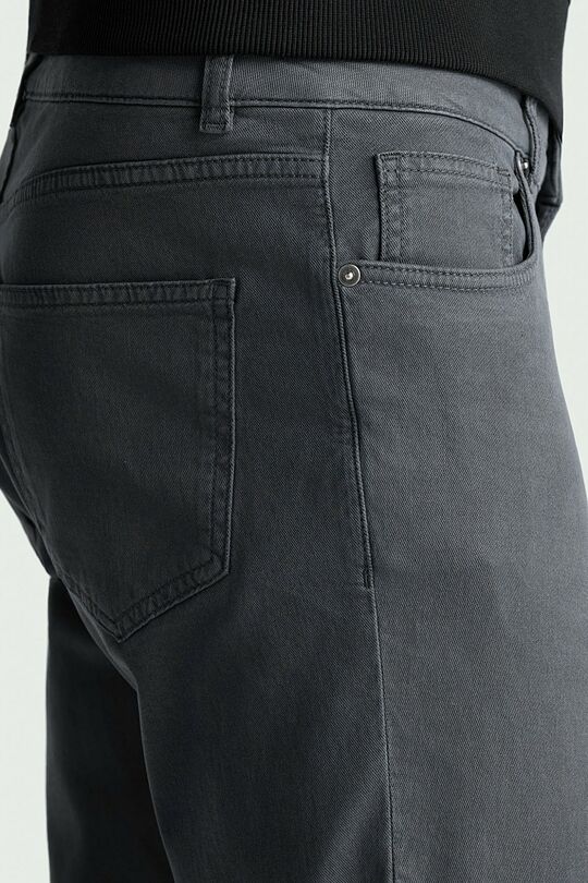 Classic style cotton pants 4 | GREY | Audimas