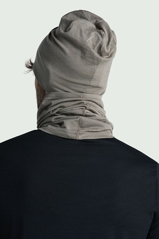 Lightweight merino wool beanie 4 | BROWN | Audimas