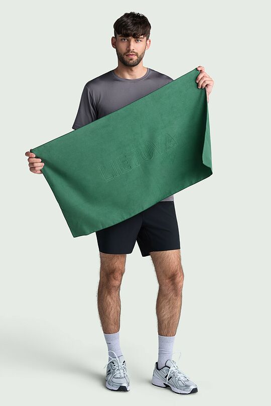 Microfiber towel LIETUVA 50x90 cm 2 | GREEN | Audimas