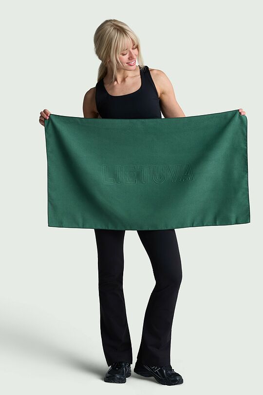 Microfiber towel LIETUVA 50x90 cm 1 | GREEN | Audimas