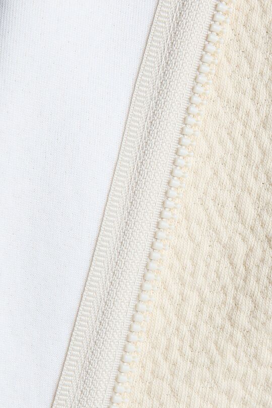 Textured tapered fit sweatpants 5 | Cream | Audimas