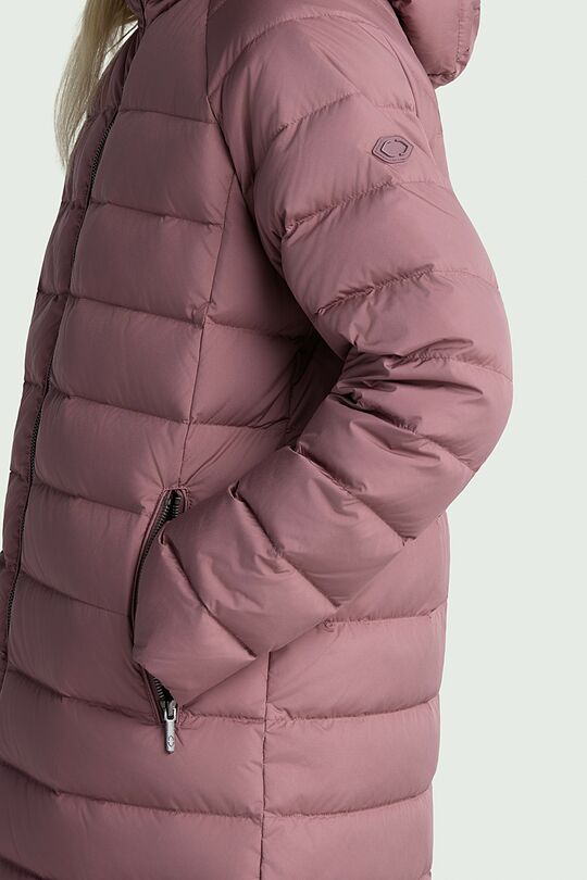 Short light down coat 3 | PINK | Audimas