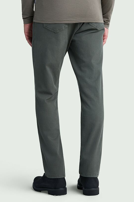Classic style cotton pants 3 | CHAKI | Audimas