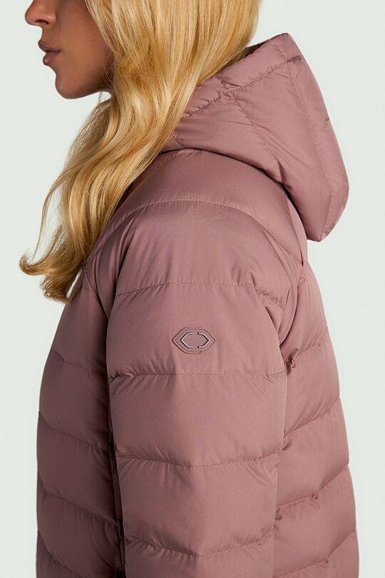 Short light down coat 5 | PINK | Audimas