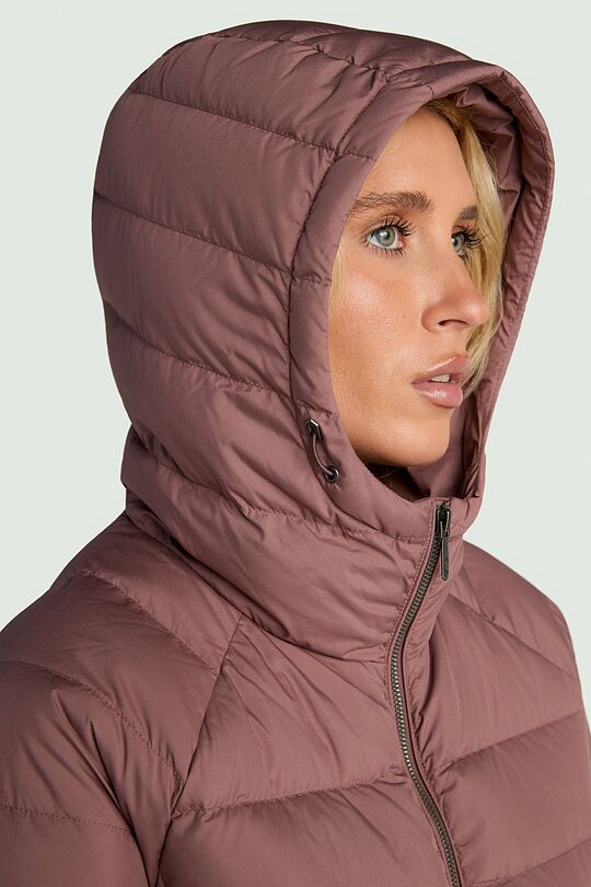 Short light down coat 6 | PINK | Audimas