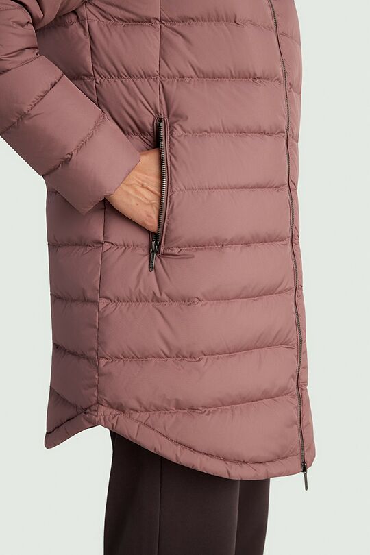 Short light down coat 7 | PINK | Audimas