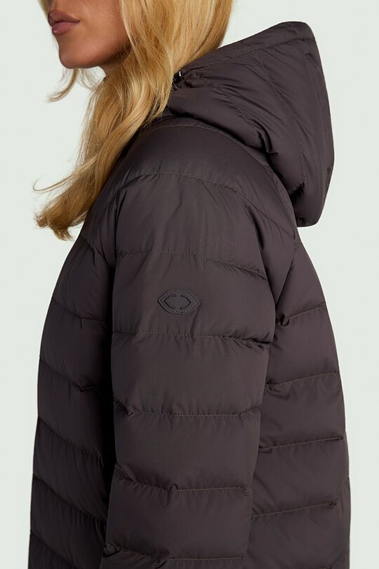 Short light down coat 6 | BROWN | Audimas