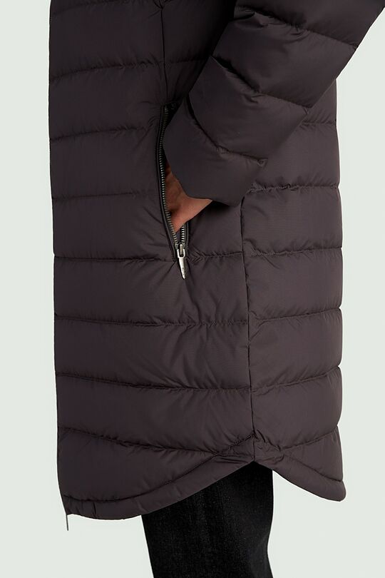 Short light down coat 7 | BROWN | Audimas
