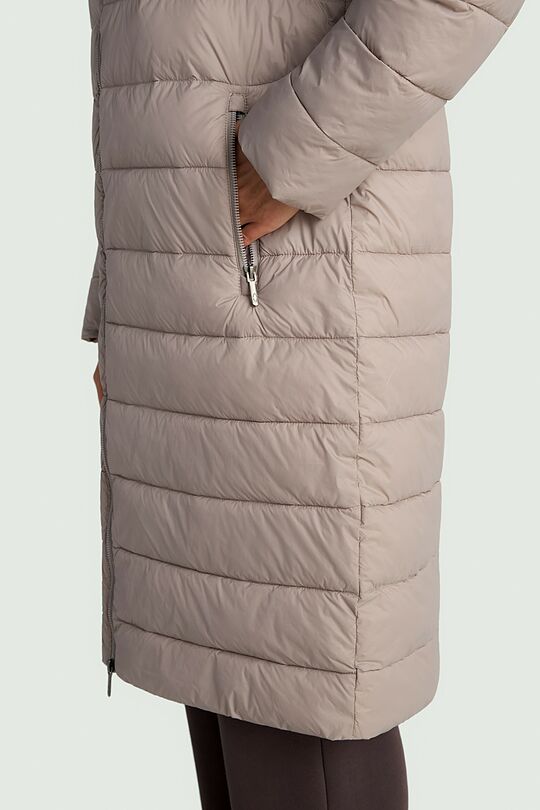 Coat with synthetic insulation 5 | GREY | Audimas