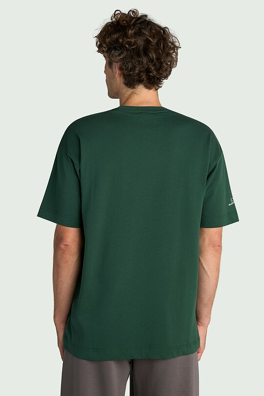 Short sleeves cotton T-shirt "Fighting Spirit" 3 | GREEN | Audimas