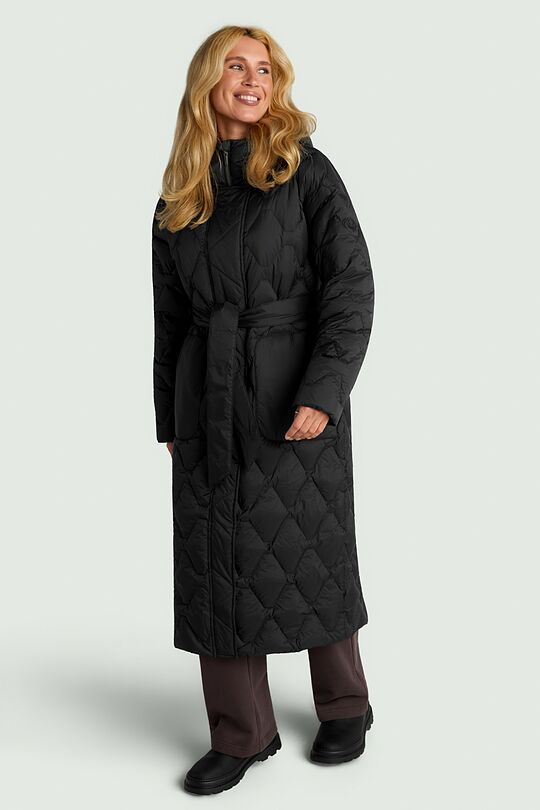 Oversized down coat 1 | BLACK | Audimas