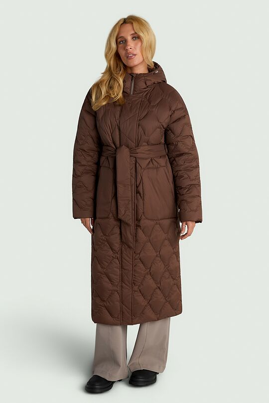 Oversized down coat 1 | BROWN | Audimas