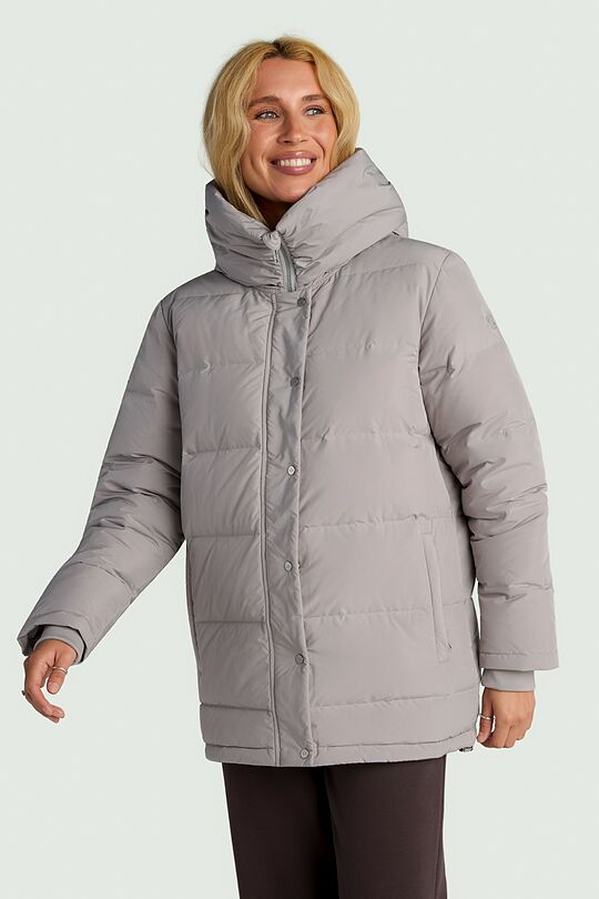 Down jacket with hood 2 | Cream | Audimas