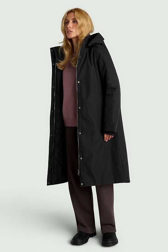 Coat with membrane and  synthetic insulation 9 | BLACK | Audimas